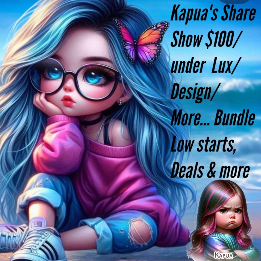Kapua's Share Show $100/Under Listing